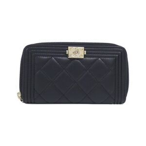 Chanel Boy Chanel Lambskin Wallet